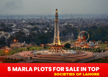 5 Marla Plots For Sale In Top Societies Of Lahore In Affordable Payment Plan