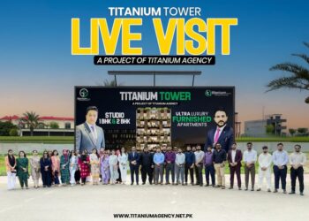 Titanium Towers Marks a New Milestone with Grand Site Visit in Bahria Town Lahore