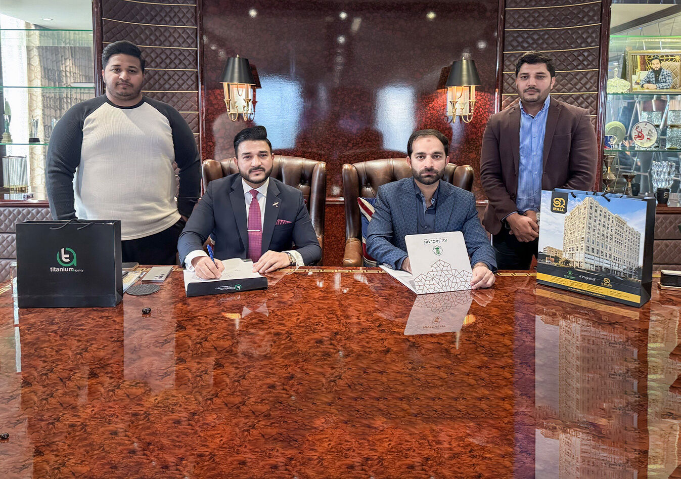 Agencynet 1 Titanium Agency & Ali Saqlain Developers Sign Landmark MoU for Upcoming ...