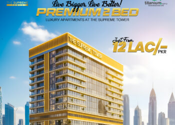 2 Bed Luxury Apartments in The Supreme Tower, Bahria Town Lahore