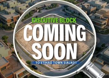 Executive Block at Etihad Town Sialkot – Modern Living Begins
