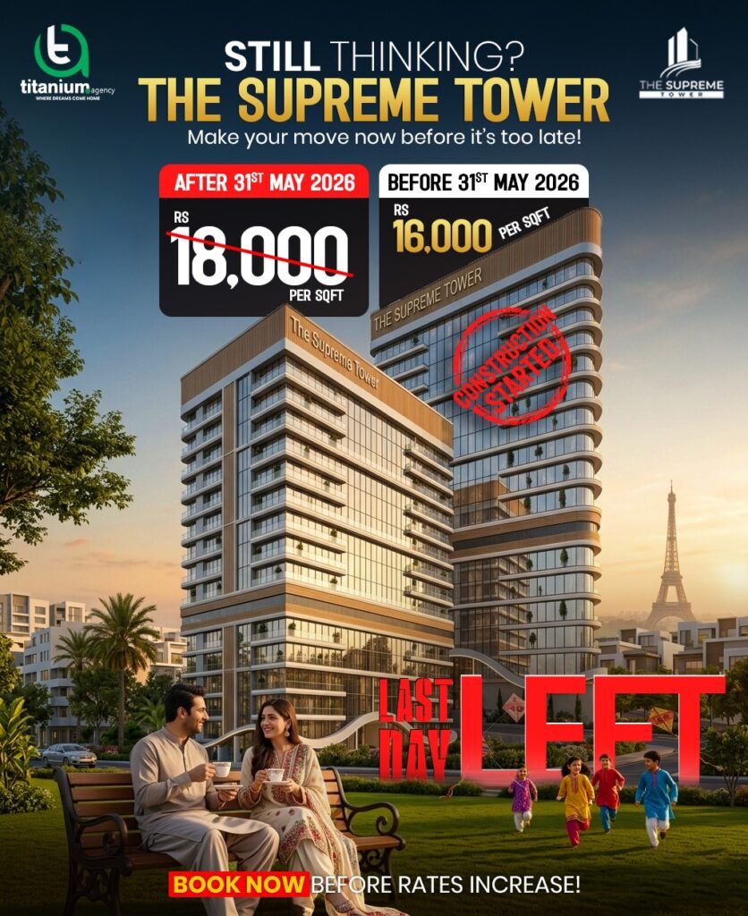 The Supreme Tower Rate Revision 2026 – Book Now Today