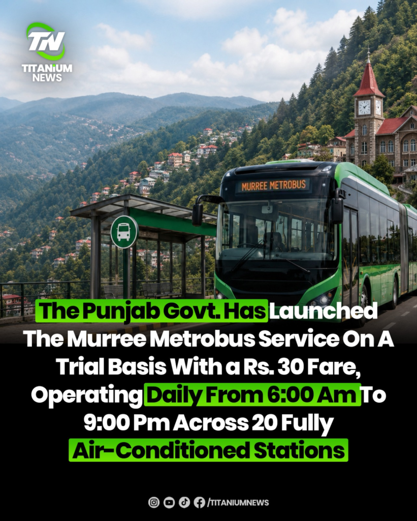 Murree Metrobus Service Launched HSQ Tower X Titanium Agency