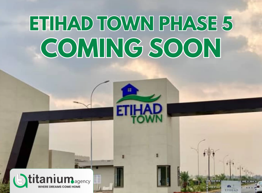 Etihad Town Phase 5 Lahore coming soon