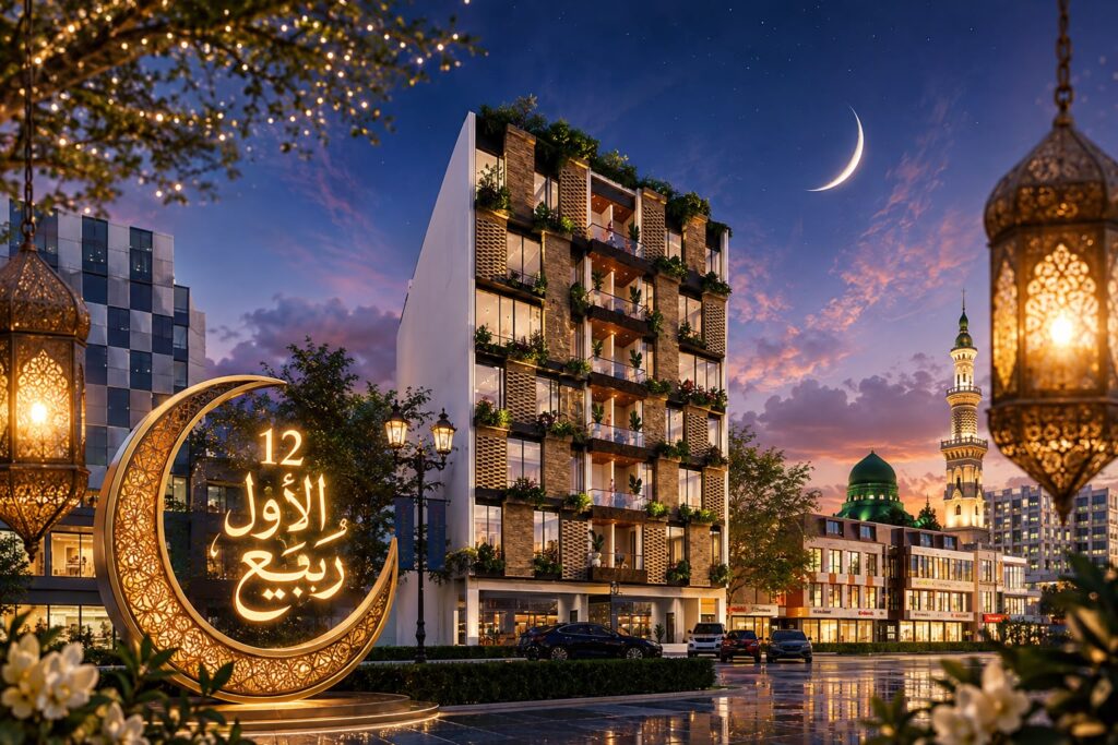 Titanium Towers Bahria Town Lahore Celebrates 12 Rabi ul Awwal with Milad-un-Nabi ﷺ, Naat, Durood & Dua