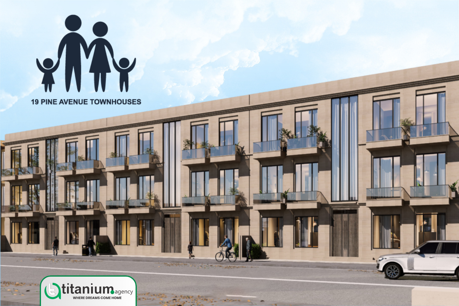 19 Pine Avenue Townhouses Lahore modern 2 bedroom homes on Pine Avenue