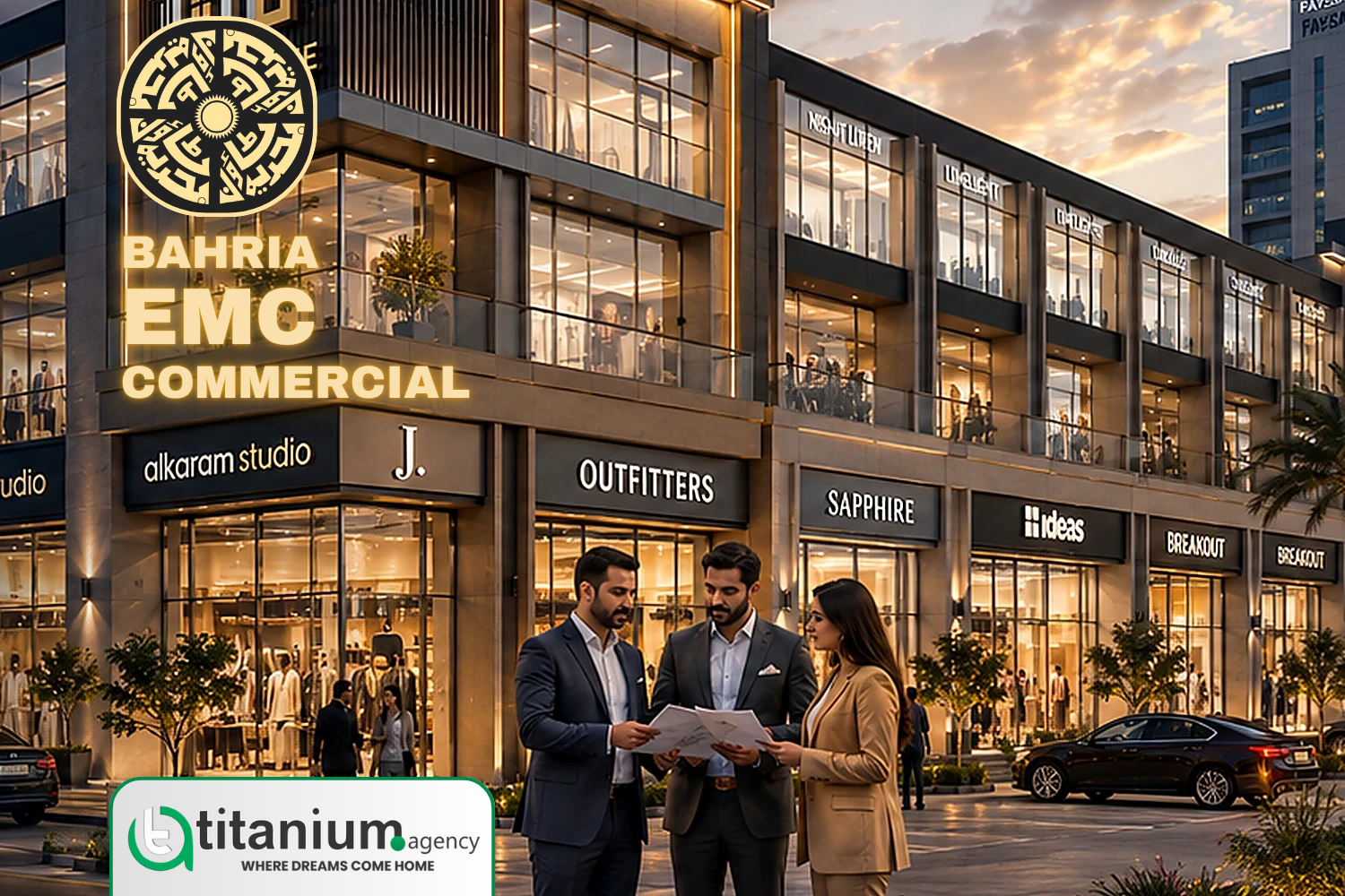 Bahria EMC Commercial Lahore 5 Marla and 5.33 Marla commercial plots