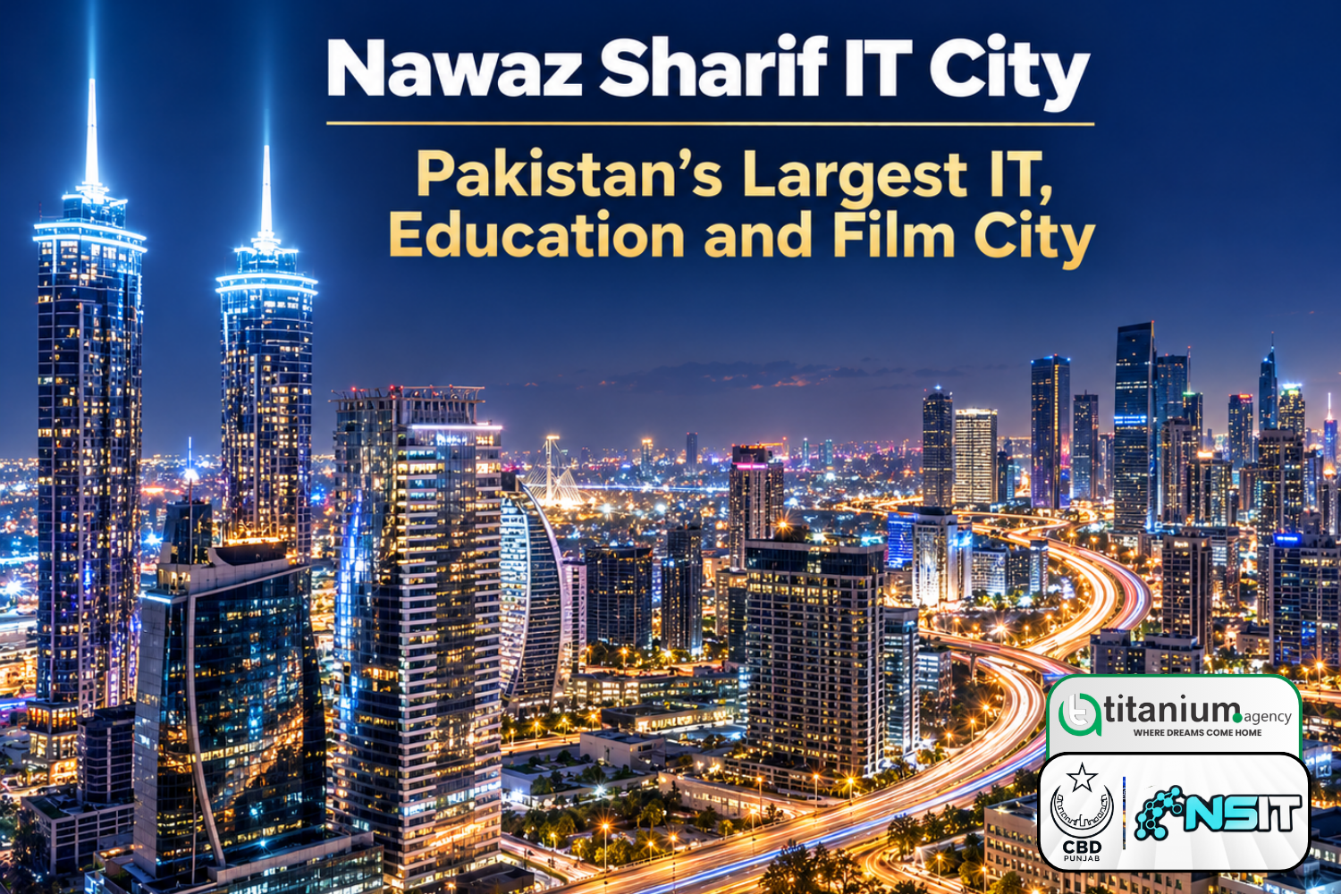 CBD NSIT City Lahore: Celestia IT & Office Tower Construction Progresses
