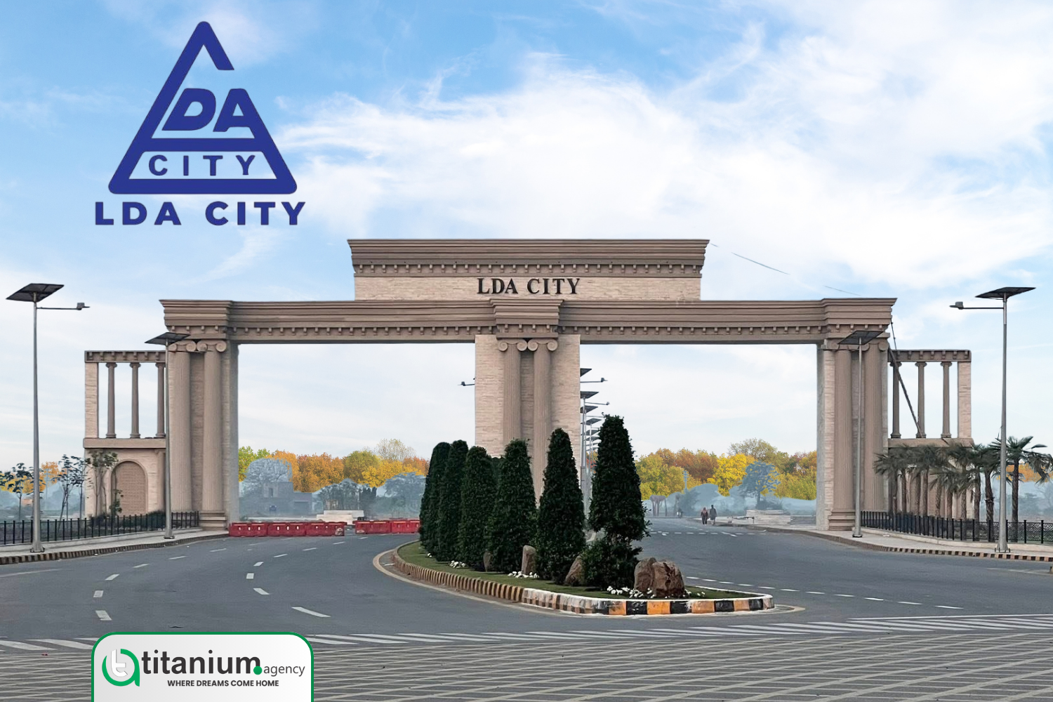 LDA City Lahore residential plots and development