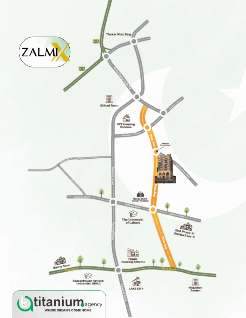 Zalmi X Lahore – Location, Features, Investment