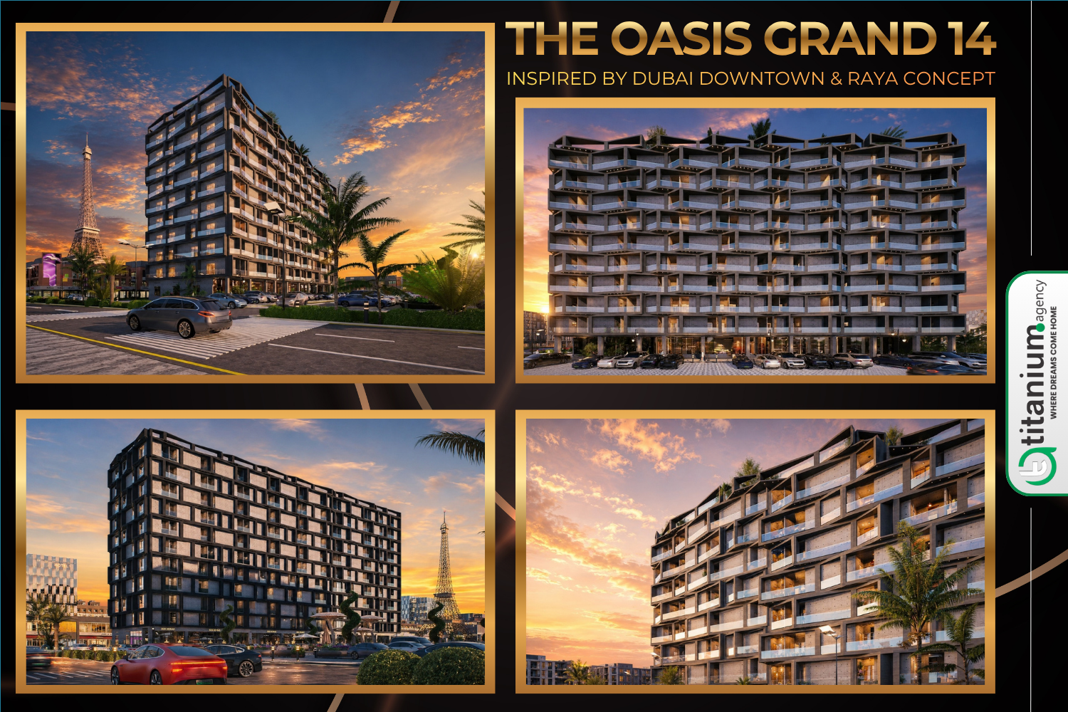 amanties of The Oasis Grand 14 Bahria Town Lahore – luxury apartments and commercial project