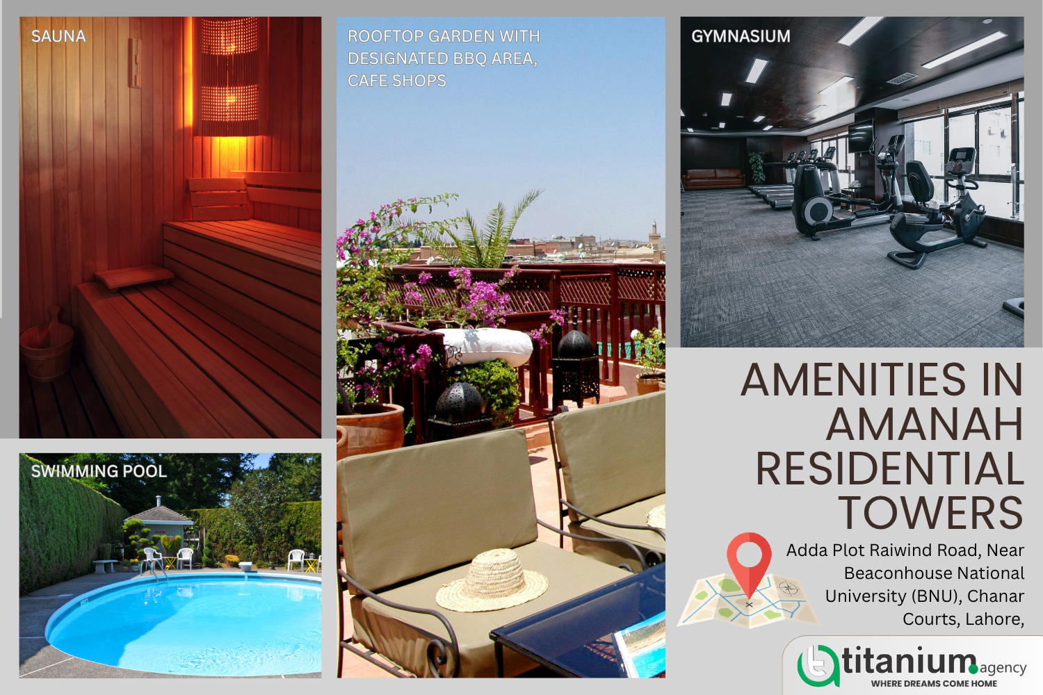 Amanah Residential Towers Amenities
