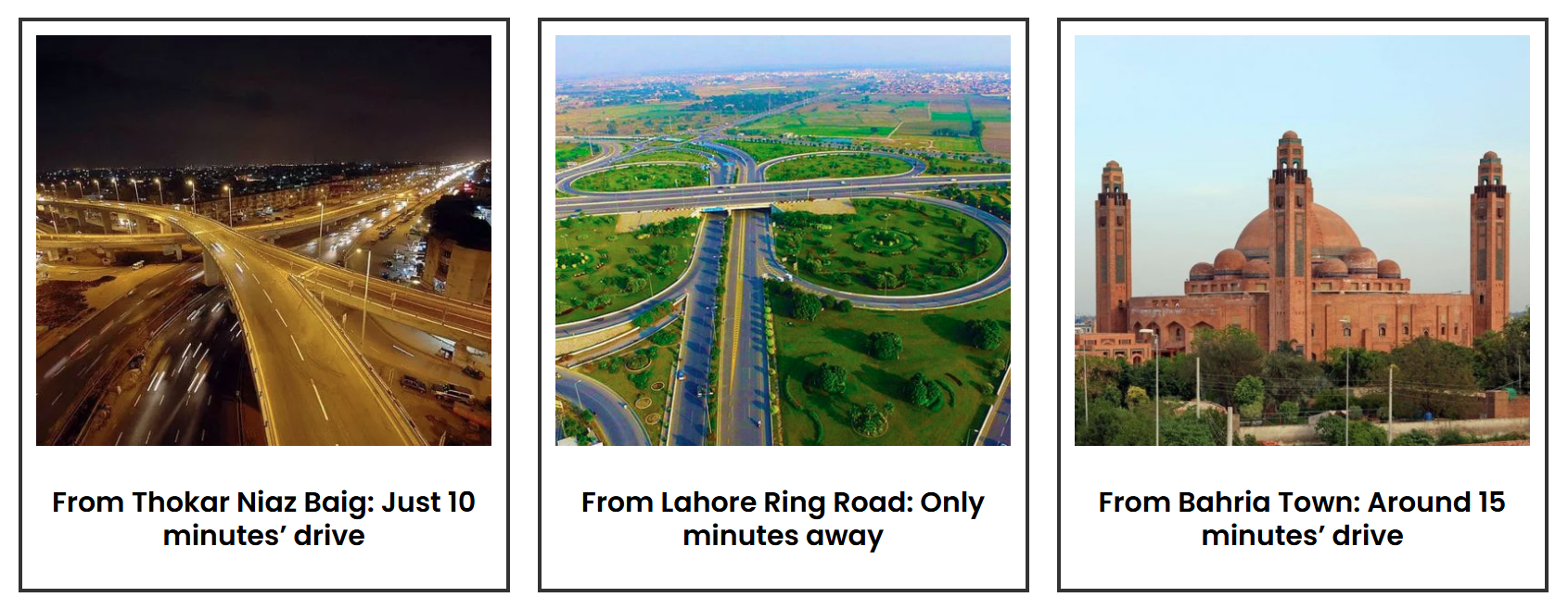 nearest amenities of i con mall