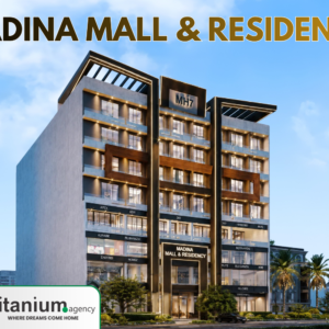 Madina Mall and Residency Lahore apartments and commercial shops in Bahria Orchard