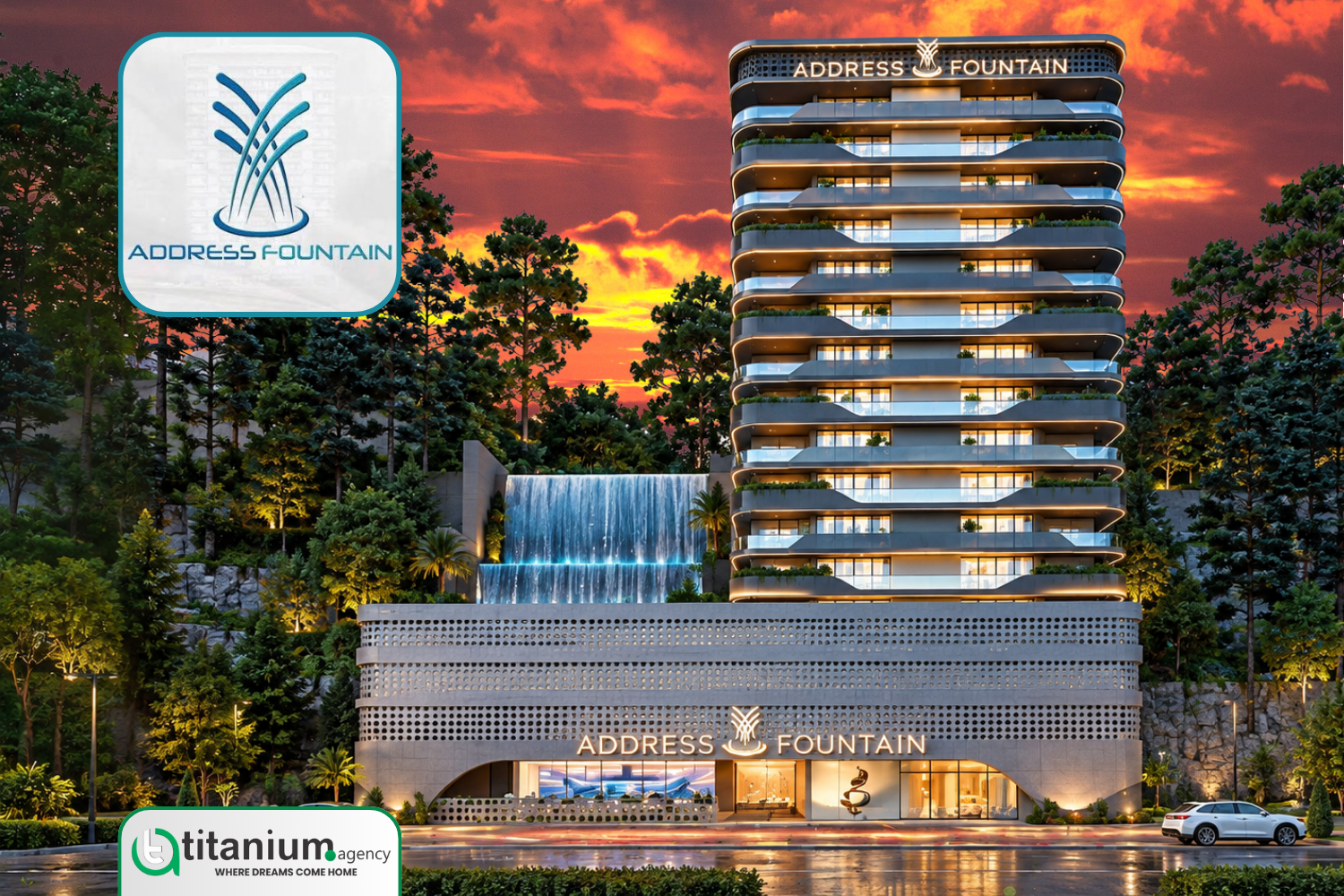 Address Fountain Murree premium apartments in Galiyat