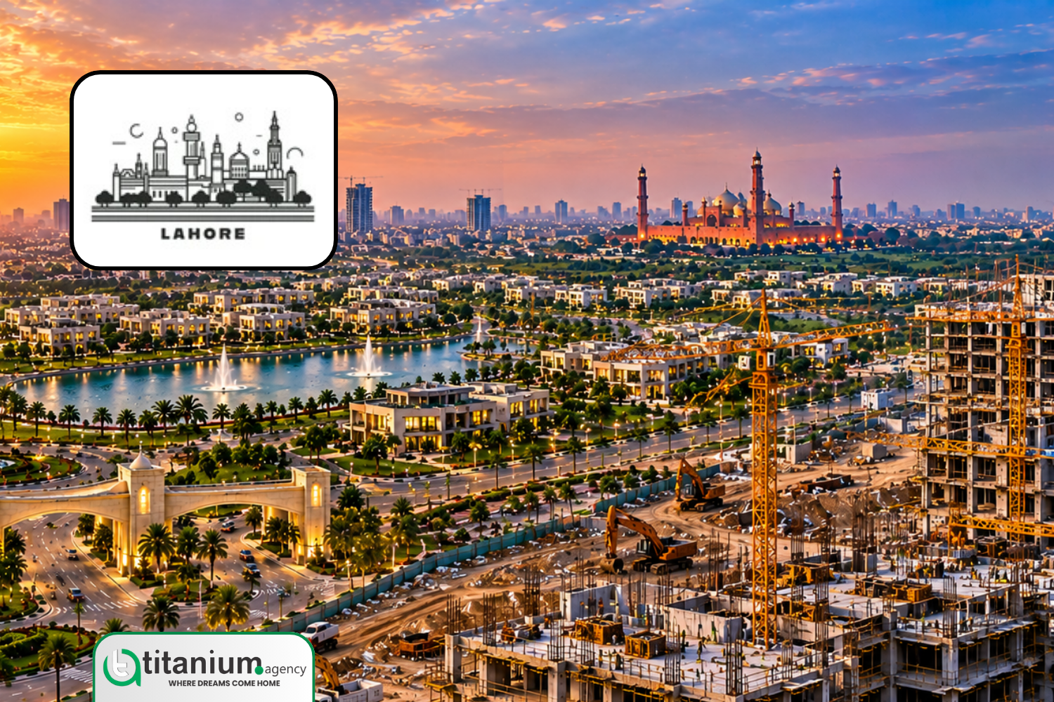 Best housing societies in Lahore for real estate investment in 2026