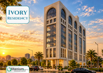 Ivory Residency 14-storey commercial building in Gulberg II Lahore