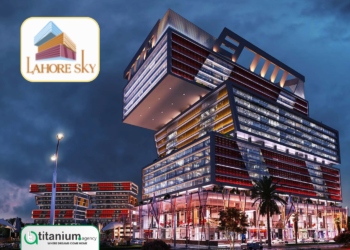 Lahore Sky six-tower high-rise project on Main Ferozepur Road Lahore