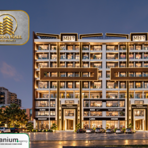 Madina Mall & Residency Bahria Orchard Phase 1 Lahore commercial mall and residential apartments