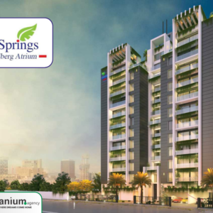 The Springs Atrium luxury apartments off Hali Road in Gulberg II Lahore