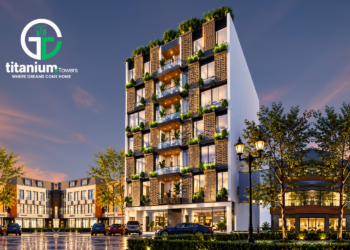 Titanium Towers Bahria Town Lahore modern high-rise apartments