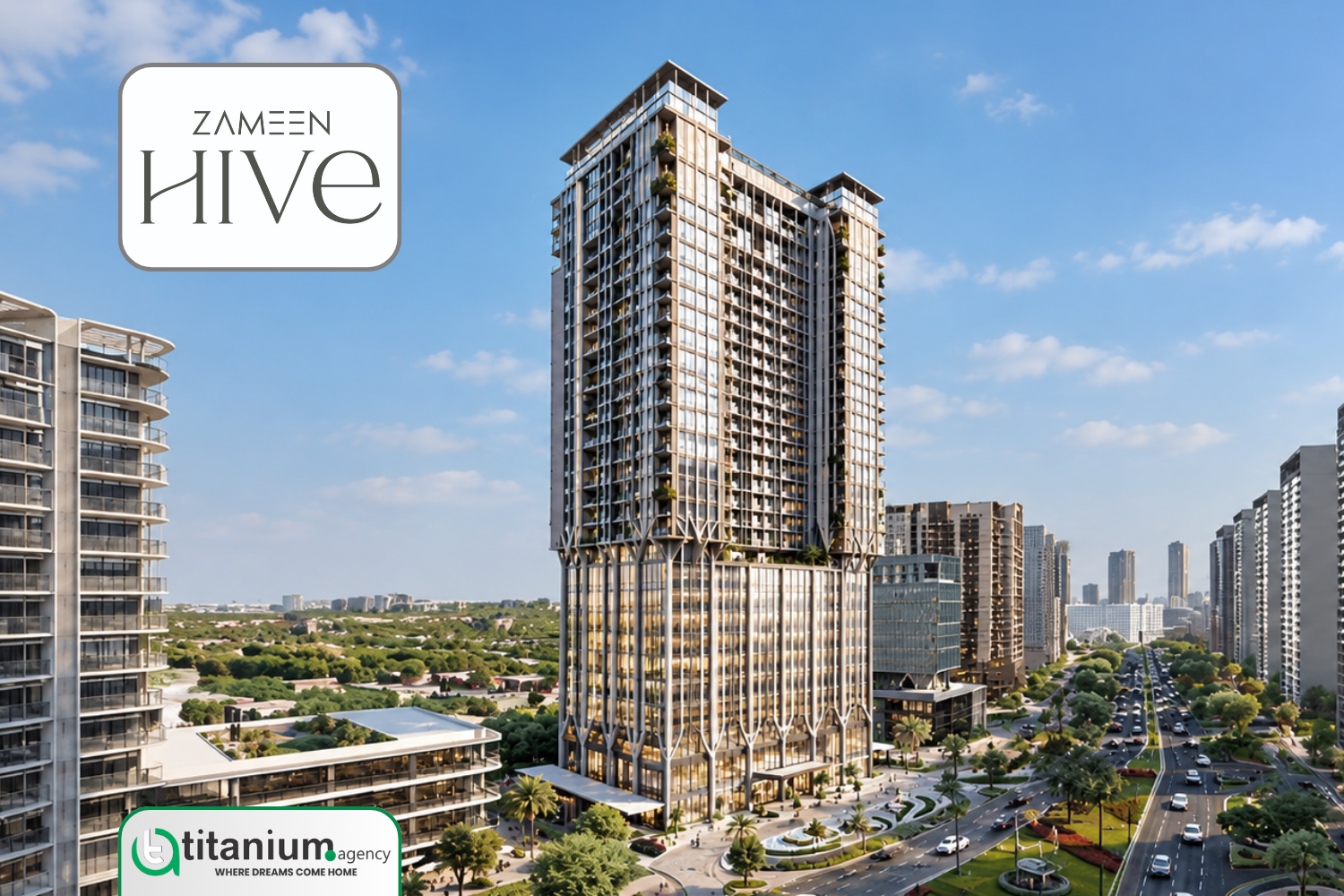 Hive zameen Lahore apartment project in lahore