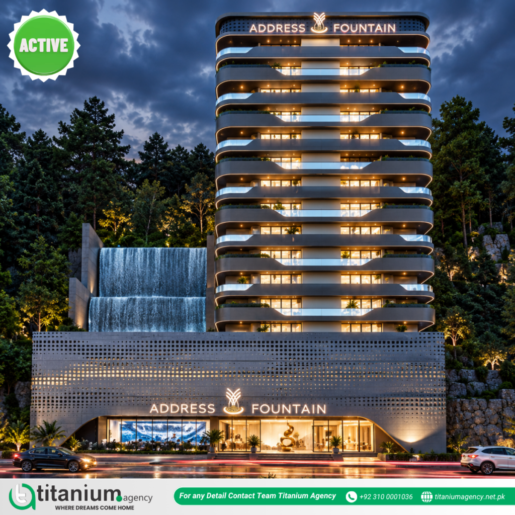 Address Fountain Galiyat Murree luxury apartments and investment project