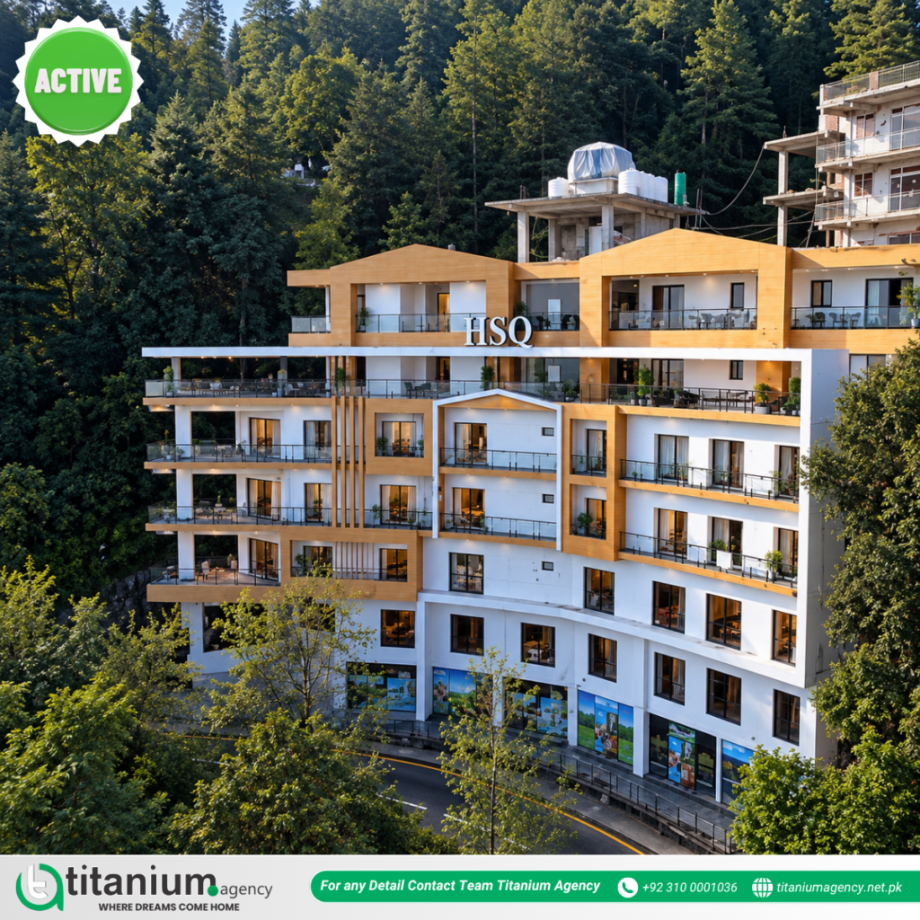 HSQ Tower Murree modern apartments and real estate project